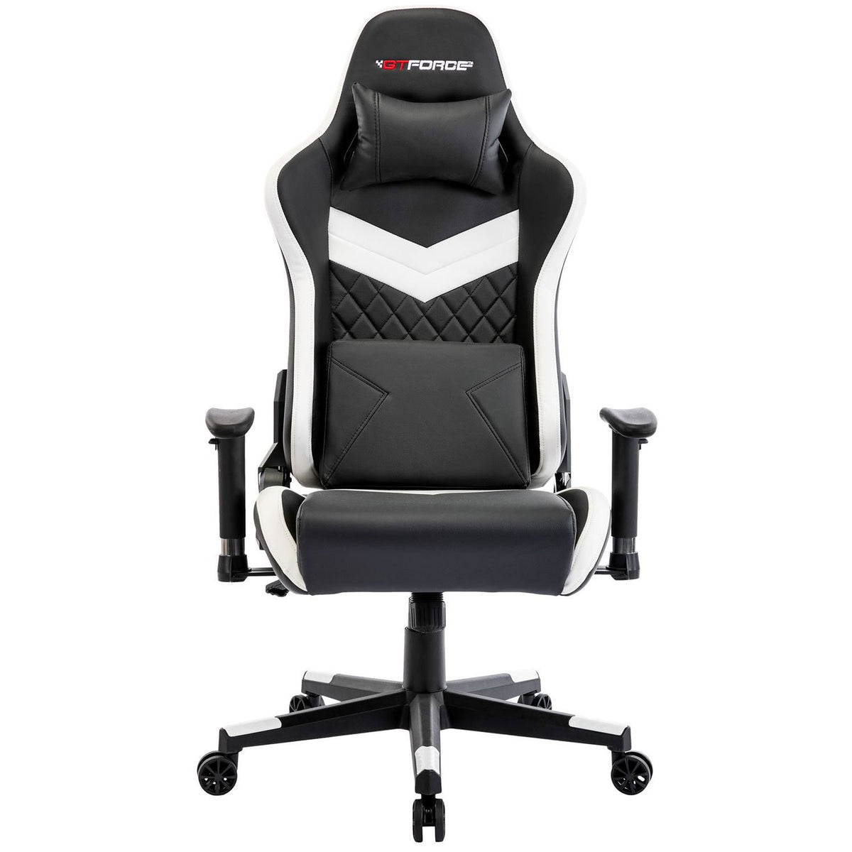 GTForce Evo SR White Gaming Chair - Main Image
