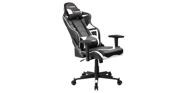 GTForce ExStream White Gaming Chair