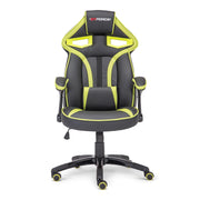 Roadster Gaming Chair in Black & Green