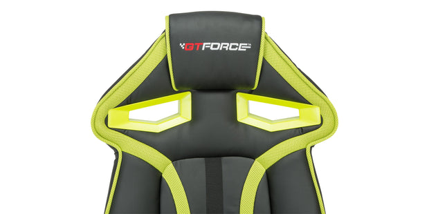 Roadster Gaming Chair in Black & Green