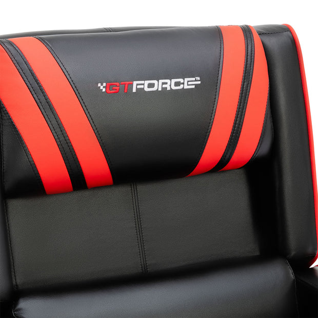 Ranger S Recliner in Black & Red