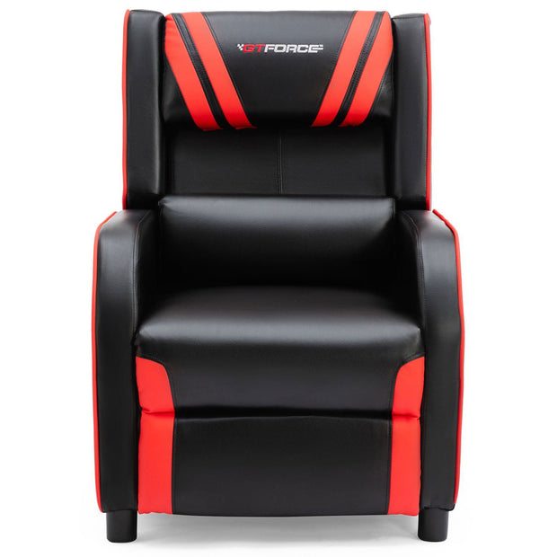 Ranger S Recliner in Black & Red